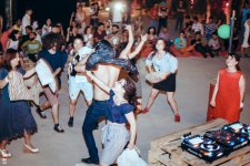 У азербайджанских актеров под открытым небом произошло лунное затмение (ФОТО)