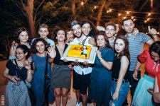 У азербайджанских актеров под открытым небом произошло лунное затмение (ФОТО)