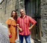 В Баку разбили тарелку и начали съемки романтической комедии "Однажды на жаре"  (ВИДЕО, ФОТО)