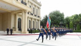 В Баку состоялась церемония официальной встречи Президента Италии (ФОТО)