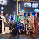 Вюсаля Ализаде в азербайджанском национальном платье очаровала гостей  "Астана-Аркау" (ФОТО)