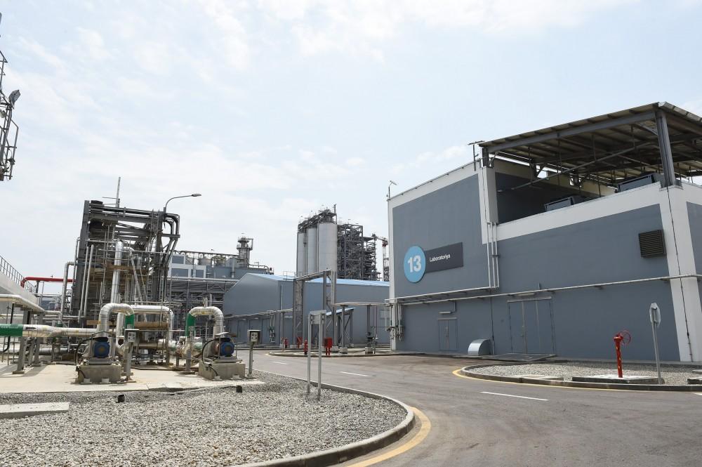 Президенты Азербайджана и Италии приняли участие в открытии полипропиленового завода в Сумгайыте (ФОТО)