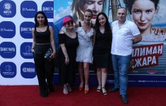 Приключения азербайджанцев и русских на берегу Каспия (ВИДЕО, ФОТО)