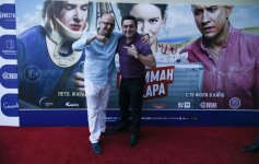 Приключения азербайджанцев и русских на берегу Каспия (ВИДЕО, ФОТО)