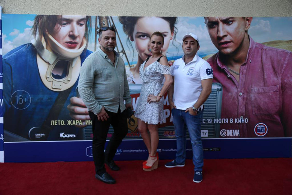 Приключения азербайджанцев и русских на берегу Каспия (ВИДЕО, ФОТО)