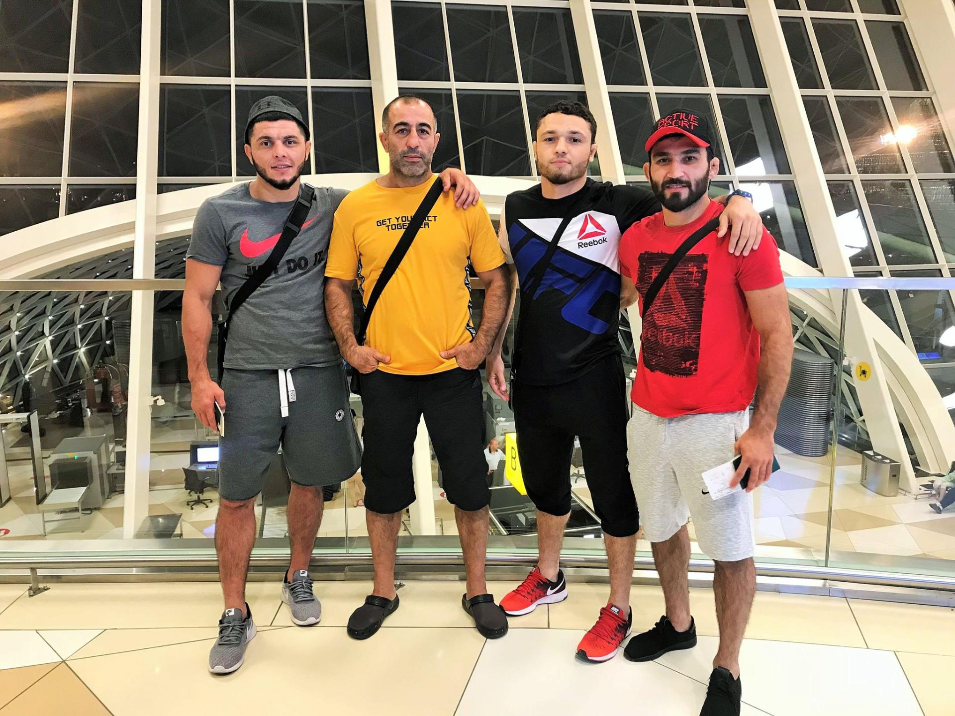 Азербайджанские бойцы будут выступать в американской лиге MMA (ФОТО)