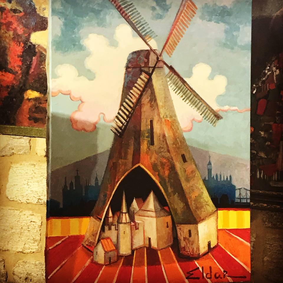 Посол Нидерландов в Азербайджане восхищен своим портретом: Страна тюльпанов и ветряных мельниц (ФОТО)