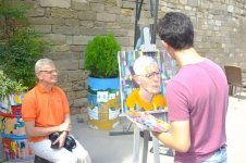 Посол Нидерландов в Азербайджане восхищен своим портретом: Страна тюльпанов и ветряных мельниц (ФОТО)