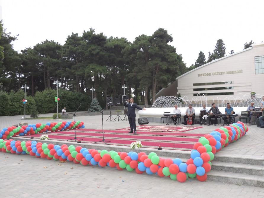 В курортном Нафталане прошел творческий фестиваль "Из регионов в регионы" (ФОТО)