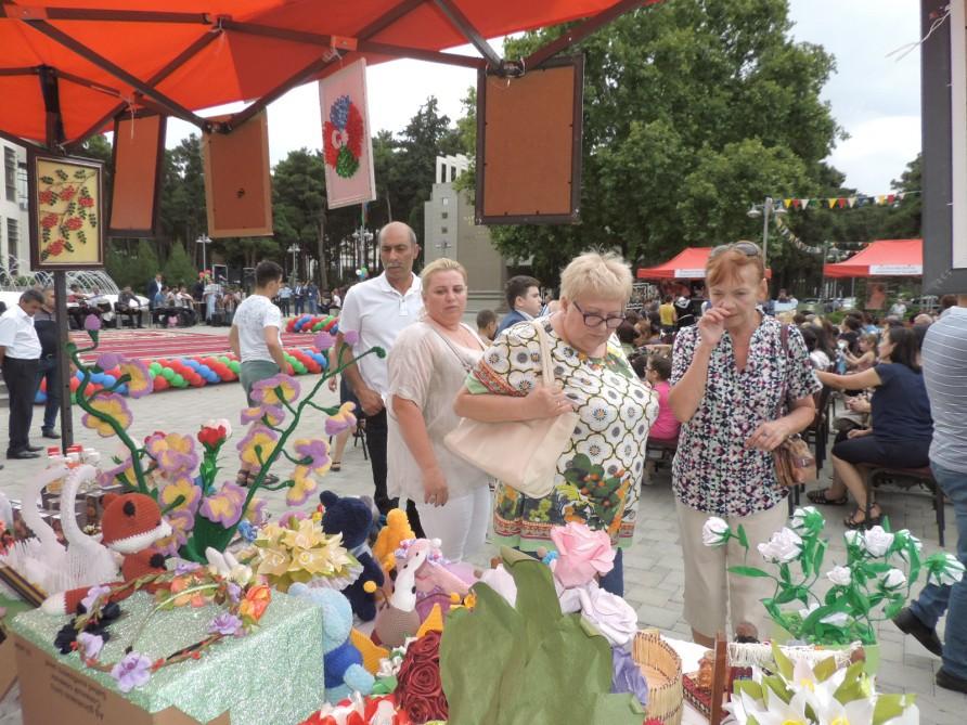 В курортном Нафталане прошел творческий фестиваль "Из регионов в регионы" (ФОТО)