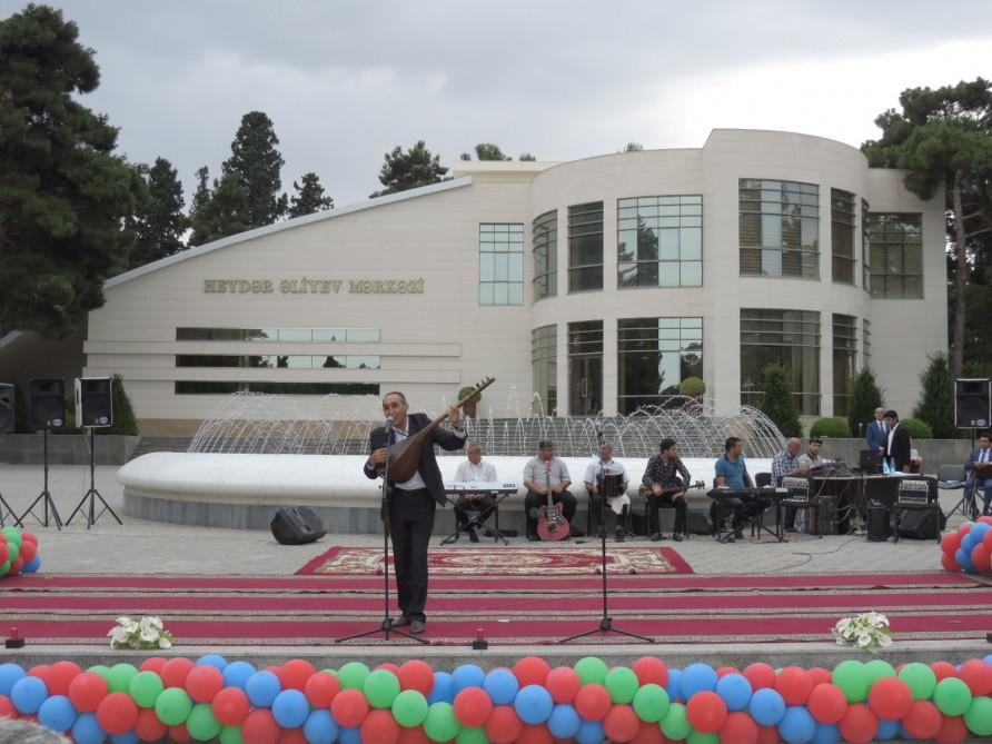 В курортном Нафталане прошел творческий фестиваль "Из регионов в регионы" (ФОТО)