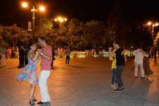 Романтическое аргентинское танго в вечернем Баку (ФОТО)