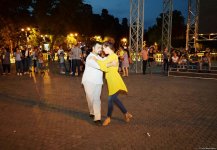 Романтическое аргентинское танго в вечернем Баку (ФОТО)