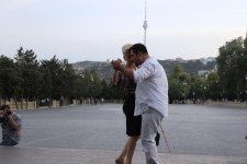 Романтическое аргентинское танго в вечернем Баку (ФОТО)
