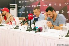 Азербайджанские и российские журналисты приняли участие в съемках комедии "Жара в БАКУ" (ФОТО)