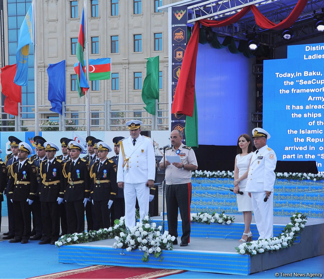 В Азербайджане прошла церемония открытия международного конкурса "Кубок моря-2018" (ФОТО)