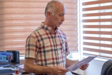 Корреcпондент Trend награжден "Нариманфильм" за пропаганду азербайджанского кинематографа (ФОТО)