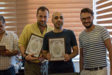 Корреcпондент Trend награжден "Нариманфильм" за пропаганду азербайджанского кинематографа (ФОТО)