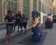 Музыка нефтяных бочек в Габале (ФОТО)