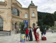 Музыка нефтяных бочек в Габале (ФОТО)