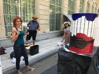 Музыка нефтяных бочек в Габале (ФОТО)