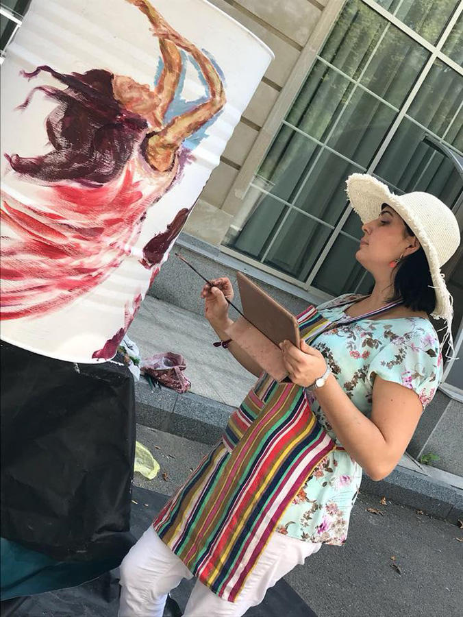 Музыка нефтяных бочек в Габале (ФОТО)