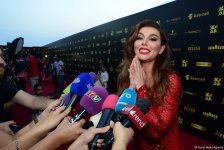 Анна Седокова выразила восхищение добротой и гостеприимством азербайджанцев (ФОТО)