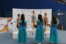 Прошла церемония награждения призеров первого дня Чемпионата Азербайджана по художественной гимнастике (ФОТО)