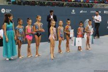 Прошла церемония награждения призеров первого дня Чемпионата Азербайджана по художественной гимнастике (ФОТО)