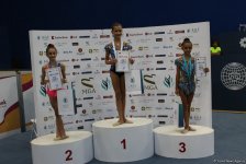Прошла церемония награждения призеров первого дня Чемпионата Азербайджана по художественной гимнастике (ФОТО)
