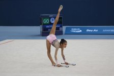 Лучшие моменты второго дня XXV Чемпионата Азербайджана и Первенства Баку по художественной гимнастике (ФОТОРЕПОРТАЖ)
