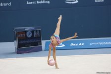 Стартовал второй день XXV Чемпионата Азербайджана и Первенства Баку по художественной гимнастике (ФОТО)