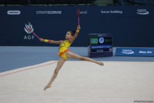 Стартовал второй день XXV Чемпионата Азербайджана и Первенства Баку по художественной гимнастике (ФОТО)