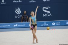 Стартовал второй день XXV Чемпионата Азербайджана и Первенства Баку по художественной гимнастике (ФОТО)