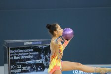 Стартовал второй день XXV Чемпионата Азербайджана и Первенства Баку по художественной гимнастике (ФОТО)