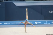 Стартовал второй день XXV Чемпионата Азербайджана и Первенства Баку по художественной гимнастике (ФОТО)