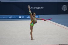 Стартовал второй день XXV Чемпионата Азербайджана и Первенства Баку по художественной гимнастике (ФОТО)