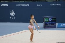 Стартовал второй день XXV Чемпионата Азербайджана и Первенства Баку по художественной гимнастике (ФОТО)