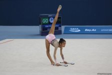 Стартовал второй день XXV Чемпионата Азербайджана и Первенства Баку по художественной гимнастике (ФОТО)