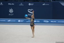 Стартовал второй день XXV Чемпионата Азербайджана и Первенства Баку по художественной гимнастике (ФОТО)
