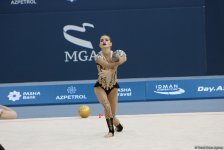 Стартовал второй день XXV Чемпионата Азербайджана и Первенства Баку по художественной гимнастике (ФОТО)