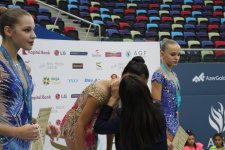 Награждены призеры второго дня Чемпионата Азербайджана по художественной гимнастике (ФОТО)