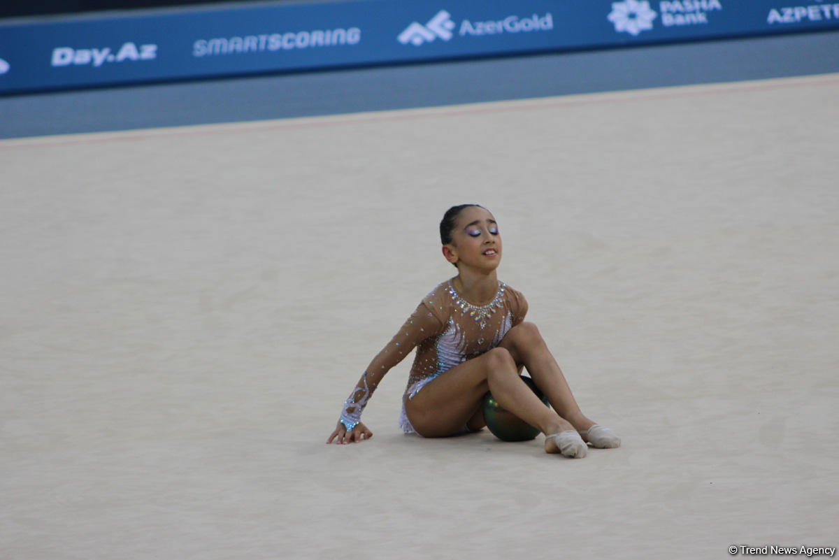 Стартовал второй день XXV Чемпионата Азербайджана и Первенства Баку по художественной гимнастике (ФОТО)