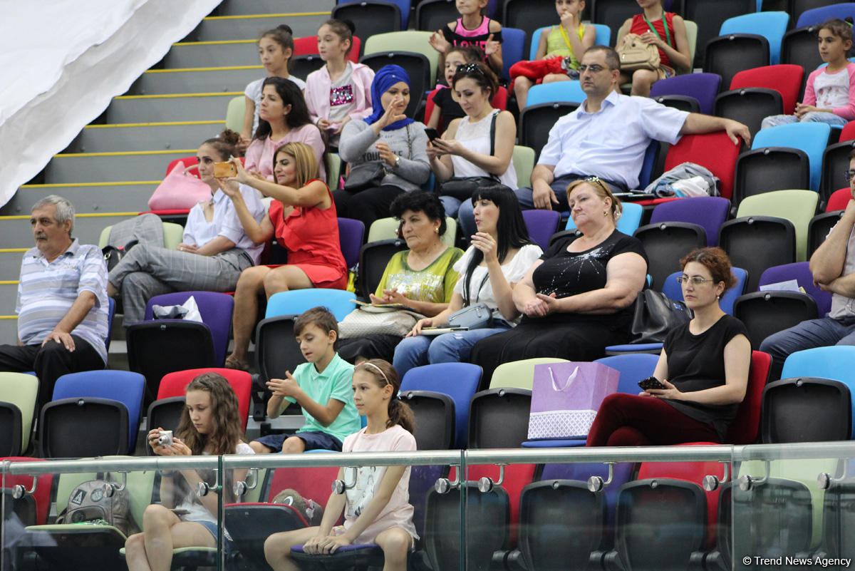 Стартовал второй день XXV Чемпионата Азербайджана и Первенства Баку по художественной гимнастике (ФОТО)