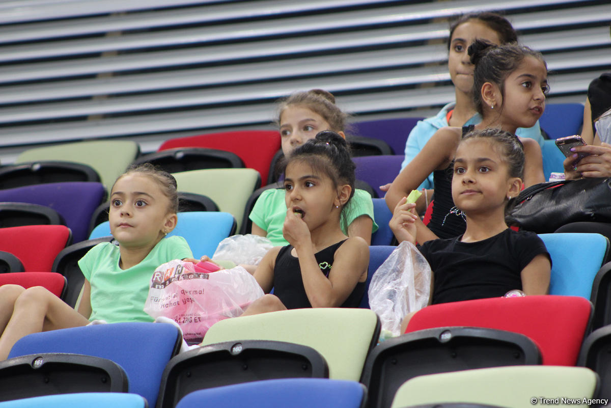 Стартовал второй день XXV Чемпионата Азербайджана и Первенства Баку по художественной гимнастике (ФОТО)