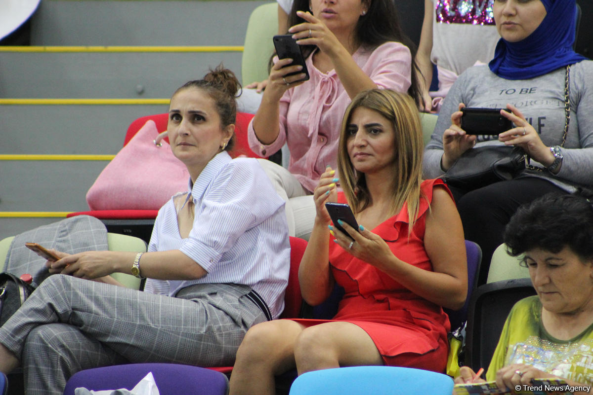 Стартовал второй день XXV Чемпионата Азербайджана и Первенства Баку по художественной гимнастике (ФОТО)