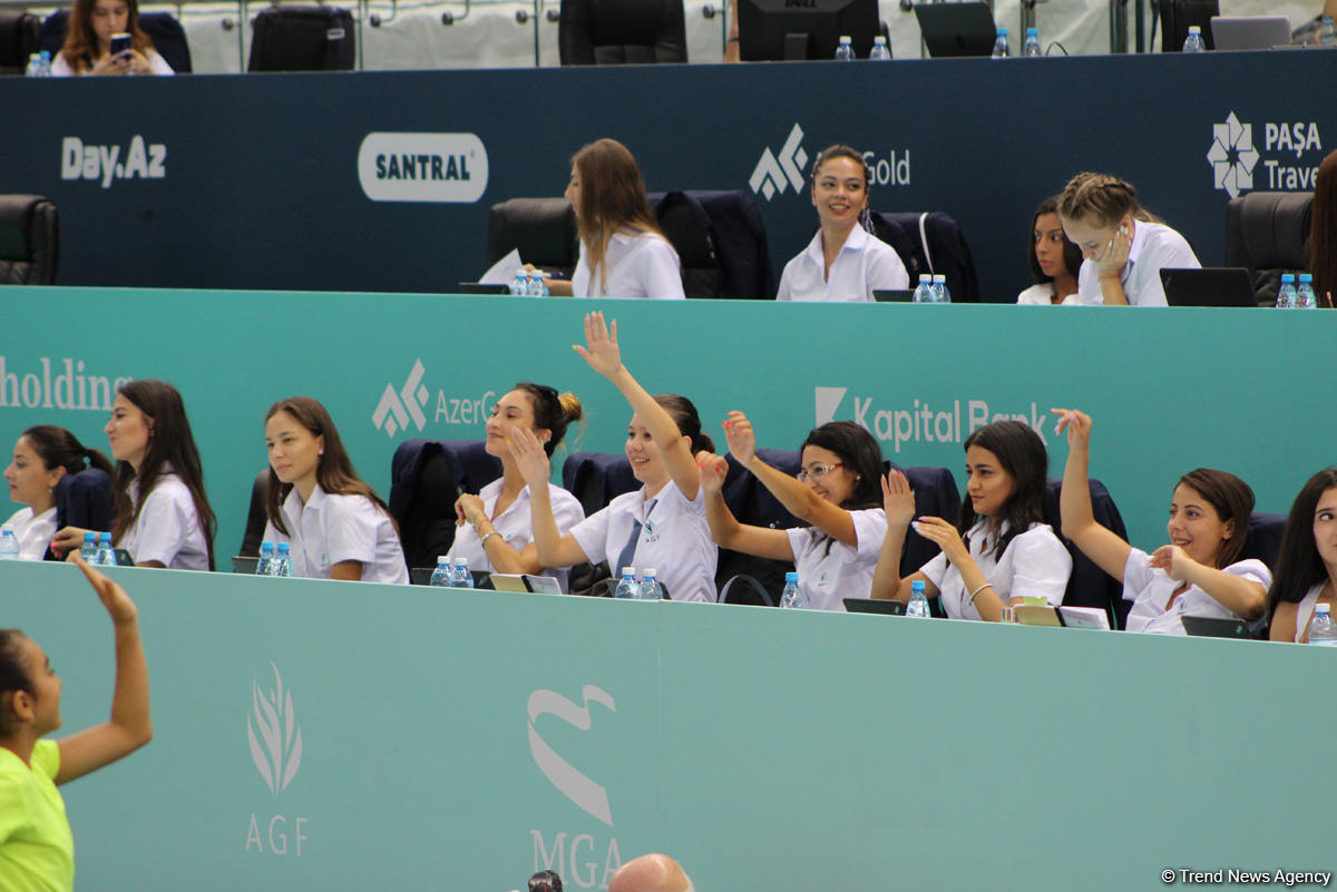 Стартовал второй день XXV Чемпионата Азербайджана и Первенства Баку по художественной гимнастике (ФОТО)