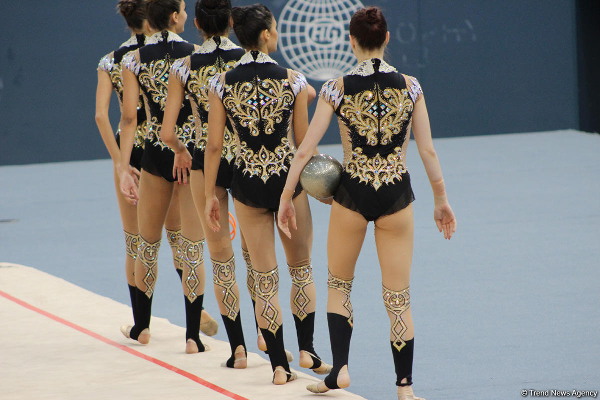 Стартовал второй день XXV Чемпионата Азербайджана и Первенства Баку по художественной гимнастике (ФОТО)