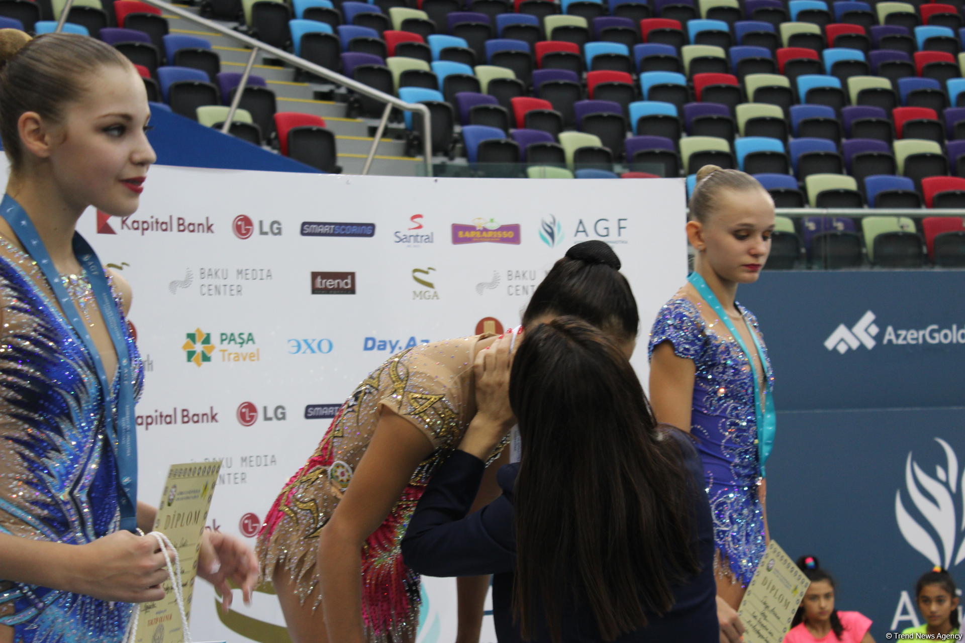 Награждены призеры второго дня Чемпионата Азербайджана по художественной гимнастике (ФОТО)