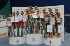 Награждены призеры заключительного дня XXV Чемпионата Азербайджана и Первенства Баку по художественной гимнастике (ФОТО)